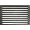 FIGEVIDA Griglia in Ghisa per Camini e Stufe a Legna e Focolari Pellet, CLAM COMFORT FOCO 75/85, Dimensioni: 30x20,6 (cm), Spessore 1 cm, Peso 2,5Kg per Caduta Cenere
