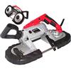 D&L Sega a nastro in metallo, sega a nastro, 127 mm, sega a nastro orizzontale 56490 AWZ