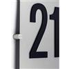 Logistic Sign System Morsetti per lamiere metalliche, set da 4, fissaggio a morsetto, morsetti, in acciaio INOX a scelta per spessore piastra 1,5-2, 3, 4, 5, 6, 8, 10 mm (1,5 - 2 millimetri)