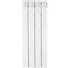 Fondital V666AM06404 Radiatore in alluminio pressofuso Exclusivo B3, 800 mm, 4 elementi, bianco