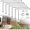 YRHome Corrimano per scale in acciaio inox, 200 cm, facile da pulire, angolo regolabile, per interni ed esterni, con staffe a parete e tasselli in metallo