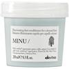 Davines MINU Conditioner - Balsamo illuminante e protettivo ad azione rapida per capelli colorati - 250 ml