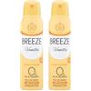 Breeze Deodorante Spray Vaniglia e Ambra, 0% Sali di Alluminio, Protezione 48H, Zero Macchie, per Pelle Sensibile, 150 Ml (2)