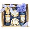 GLOSS ! Cofanetto da bagno LAVANDE - Prodotti di bellezza e benessere - Trattamento rilassante - Cofanetto regalo per compleanni, Natale, insegnanti, San Valentino, festa della mamma - BOX