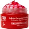 MY SOS BEAUTY Crema Capsule Anti-Aging - My SOS Beauty - Retinal, Ectoine, Acido Ialuronico, Collagene & Centella Asiatica - Idrata, Repolpa & Liscia le Rughe - Crema Viso Anti-Rughe - 68 ml