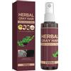 RETGJNC Spray anti-grigio alle erbe, spray colorante alle erbe, ingredienti naturali, colore naturale