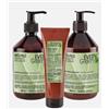 Generico Every Green Anti-Frizz Set per Capelli, Shampoo e Balsamo Lisciante, 500 ml, con Dispenser