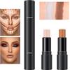 BASTOUR Contour e Stick Highlighter, 2 in 1 Correttore, Waterproof Pen Concealer
