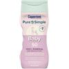 Coppertone Pure and Simple - Lozione solare per bambini SPF 50, protezione solare minerale all'ossido di zinco per neonati, ipoallergenica e senza strappi, flacone da 15 ml