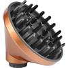 Generic Diffusore per capelli portatile Dyson per Airwrap HS01 HS03 HS05, ugello diffusore asciugacapelli per convertire styler Airwrap in asciugacapelli (dorato)