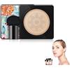 YILDEX Wonderninelife Beauty Cream,Beauty Linasi Clear Cover Beauty Cream,Air Cushion Cc Cream,Mushroom Head Air Cushion Cc Cream, Moisturizing Long Lasting Concealer (B,Lvory White)