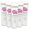 MUNTRADE Crema Idratante Glicerinata per Mani - 5 x 150 ml - Ripara, Idrata, Nutre e Lascia Liscio il tuo Corpo