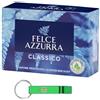 Beni Culinari 36 saponi Felce Azzurra Sapone Solido Classico - Sapone Solido con profumo inconfondibile - Ideale per mani e viso 100 g + Portachiavi Beni Culinari