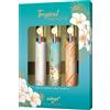 adopt TROPICAL PARADISE Set da 3 pezzi, 3 x 30 ml Eau de Profums da donna | Set regalo profumo (3 x 30 ml), da regalo, profumi esotici, adopt: profumo da donna