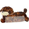 MALSSE Pettine per capelli anti elettrostatico per tutte le età Sostanza acetata Design leggero Entangle Slip Delicato Massaggio del cuoio capelluto Spazzola per capelli da viaggio essenziale da viaggio