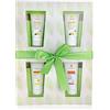 ALMAGREEN COSMETICA AL NATURALE Almagreen Kit Regalo Minitaglie alla Vaniglia, Set regalo con Bagnoschiuma, Crema Corpo, Shampoo e Balsamo