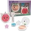 verybella - Set Make Up Tema Unicorno - 1 Blush - 1 Ombretto Toni Caldi - 1 Lip Balm Gusto Fragola - 2 Burrocacao Glitterati - Balsamo Labbra Nutre E Protegge
