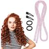 AOZUO Fascia per i capelli senza calore, per capelli corti e lunghi, con bigodini sottili per dormire