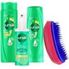 FEI FAN SET RICCI DA SOGNO: Shampoo 250ml + Balsamo 200ml + Spray 150ml + Spazzola Scioglinodi (Colorazione Assortita)