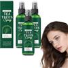 VKaoess Tea Tree Oil Leave-in Balsamo Spray con Aloe Vera- Cura lenitiva del cuoio capelluto per l'aspetto secco e squamoso, districante idratante per tutti i tipi di capelli, uomini e donne (3 bottiglie)
