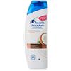 Head & Shoulders Shampoo antiforfora, con olio di cocco, per capelli grassi, shampoo contro forfora, 72 ore di protezione contro forfora, prurito e secchezza, 300 ml