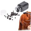 FILFEEL Conettori Micro ring anelli per extension di capelli, anello di prolunga per capelli con inserto in silicone 4 mm, anelli perline(1000pcs-Brown)