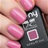 MI-NY Smalto Semipermanente Peel Off Lac Rosa, Minimal Rose, Gel senza Base e Top Coat, Rimozione con Acqua Calda, Formula Vegan Friendly, Durata Fino 15 Giorni, Manicure Rapida in 5 minuti