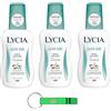 Beni Culinari Lycia - 3 deodorante Vapo Pure Talc, senza deodorante a gas, 0% alcol, con micro spugne effetto secco, fiori di cotone deodorante da 75 ml + portachiavi in omaggio Beni Culinari