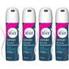 Veet Spray Depilation - Pelle sensibile, 4 x 150 ml