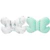 Medi Partners Cuscino per la testa per bambini, 100% Cotone/Minky cuscino cervicale per auto passeggino viaggi sonno collo