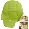 Xiixuuj Federa per cuscino per seggiolone, per seggiolone Peg Perego Tatamia, universale, per sedia da pranzo, in pelle PU, per Peg Perego, Kosmic Jané, Baoneo