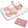 Zasdvn Fasciatoio pieghevole per pannolini, portatile, morbido, impermeabile, per, viaggi, casa all'aperto, necessità del bambino, 31 x 21 cm