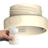 Generic Adattatore scaldabiberon | Convertitore di ricambio per miscelatore latte materno - Parti di ricambio per scaldalatte per calibro standard e calibro largo