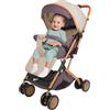 HUOLE Triciclo, Bicicletta, Triciclo bambino evolutivo fino a 25 kg, bici da passeggio bici per i bambini più grandi, sedile reversibile, Grande Cestino Borsa, Porta bicchiere, Ruota Libera -B-Kaki