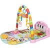 XUANYU Tappetino da Gioco per Bambini, Palestrina Neonato Multifunzione, Palestrina Musicale Multiattivita, Palestra da Attività Evolutiva con Arco Gioco, Pianoforte (Rosa 75×63×50 cm)
