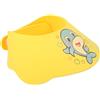 HONITANO Cappello da Doccia Regolabile per Bambini e Neonati Visiera Gialla in Eva, Protezione per Bagno e Lavaggio Chioma