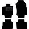 QUEMAR Tappetini Auto compatibili con Rav4 V XA50 dal 2019 anche Hybrid/Kit Tappeti Moquette e Gomma su Misura (Set 2 Anter. + 2 Post.) / Ricami e Colori Personalizzati (Bordo Antracite, 0 Ricami)