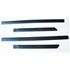 Generico Autokit Modanature Laterali Panda W169 2003-2011 Nero Plastica ABS Fasce Sportelli Fianco Portiera 3680320