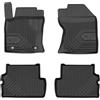 SMK Tappetini auto gomma per Ford Focus I 1998-2004 Sperimentate un nuovo standard di viaggio con i tappeto gomma antiscivolo per auto - tappeto gommato multistagionali per tutte le condizioni stradal