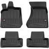 SMK Tappetini auto gomma per Audi Q5 I 2008-2016 Sperimentate un nuovo standard di viaggio con i tappeto gomma antiscivolo per auto - tappeto gommato multistagionali per tutte le condizioni stradali