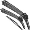 ORXADAGWC Compatibile con Opel per Zafira A Tergicristalli | 1999 2000 2001 2002 2003 2004 2005 24 + 22 + 16 Spazzola Tergicristallo Di Ricambio Ricarica Spazzola Tergicristallo Per A