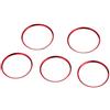 Asudaro 5pcs Anello decorativo per aria condizionata per auto anello decorativo presa d'aria Copertura per anello per auto per classe A/B/Cla/Gla 180200220 Car Styling Anello di sfiato automobilistico