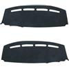 WIJHJET Copertura Cruscotto Auto Tappetino Copri Cruscotto Per Fiat 500 2008 2009 2010 2011 LHD RHD Tappetino Parasole In Flanella Tappetino Copri Cruscotto Coperture Cruscotto(For Left Hand Drive)