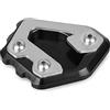 GQUIKGW Accessori per stand Moto Cavalletto Ingrandire Estensione Per BMW F800R F 800 R F800 2015-2021 Lato Del Basamento Piastra Per F800GT 800GT 2016-2021(Black)
