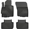 SMK Tappetini auto gomma per Mitsubishi ASX I 2010-2022 Sperimentate un nuovo standard di viaggio con i tappeto gomma antiscivolo per auto - tappeto gommato multistagionali per tutte le condizioni str