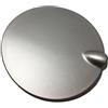 NWQZTS Coperchio dello sportello del Serbatoio del carbur Adattamento per Ford Focus 2 mk2 mk3 2005 2006 2007 2008 6M51-N405A02-AA Copri Serbatoio Carburante(Silver)