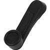 A ABSOPRO Maniglia Alzacristallo Manovella Per Finestre Auto 1 Pezzo | Colore: Nero Materiale: Plastica Dimensioni: 11x3.5x2.5Cm Diametro: 10Mm Denti: 16