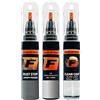 F FIRANTO FIRANTO Kit Riparazione Vernice Auto per Honda Motorcycles NH-146M Accurate Silver - Set rimuovi Graffi per Vernice Auto 3in1-15ml Primer, Pennarello ritocchi Vernice, Vernice lucidante
