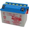 Yuasa Batteria moto Yuasa YB4L-B Dry - Fornita secca - 12 V 4 Ah - Dimensioni: 121 x 71 x 93 mm compatibile con MALAGUTI Centro, SL 50 1994-