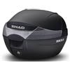 E-BIKERS Shad SH33 bauletto 34 LT COVER nera con piastra universale moto scooter
